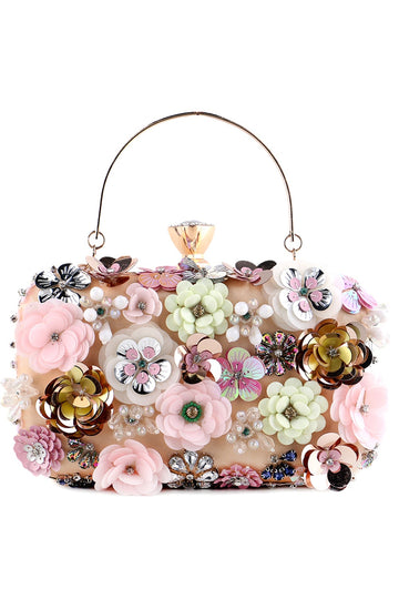 Pochette de dîner avec fleur